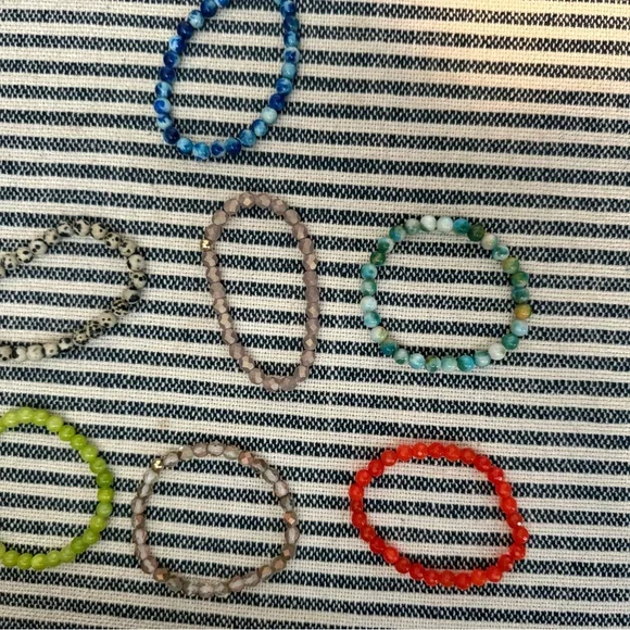 Sundrenched Colorful Beaded Bracelets Set - Picture 2 of 10